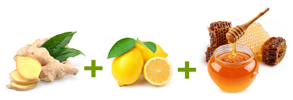 citron och ingefära shot recept